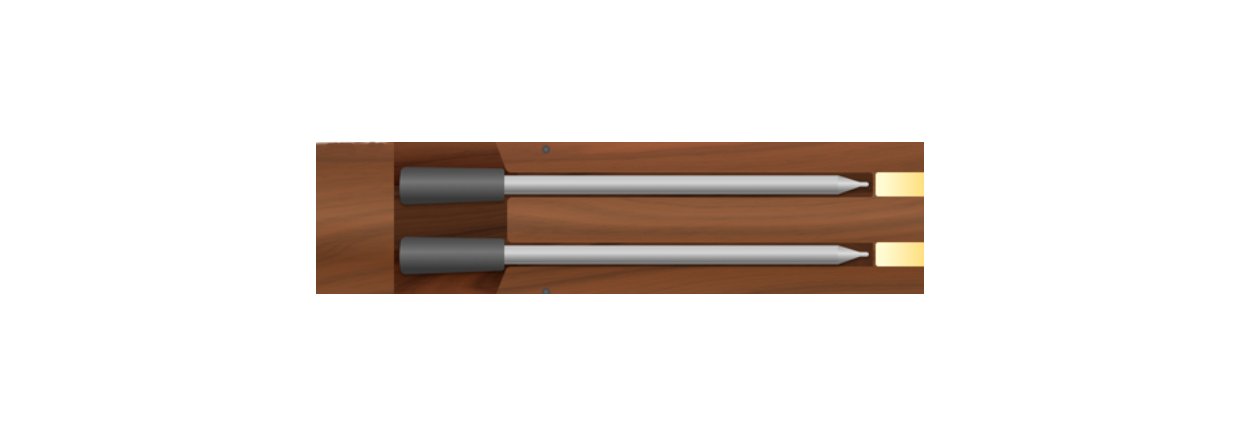 Termometer, tr&aring;dl&oslash;se og faste