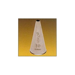 Runde tyller udens fals, rustfri stål