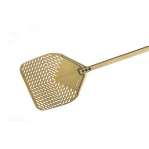 Pizzaspade GI Metal GOLD perforeret