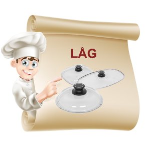 Låg til gryder og pander