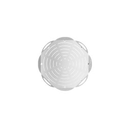 Gi Metal rund serveringsplade med ben �41