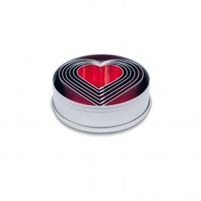  Hjerteudstikker 6 stk. 