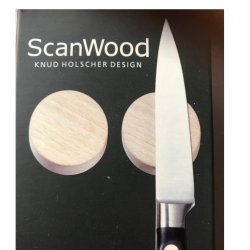 Scanwood knivmagnet i bgetr 4 2 stk. pr. pakke