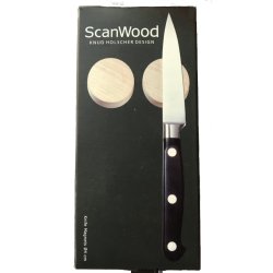 Scanwood knivmagnet i bgetr 4 2 stk. pr. pakke