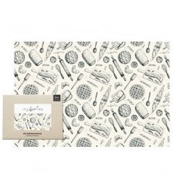 Br�dpapir bivoks fra �kologiske bistader 40x60 cm