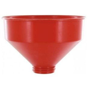 Tragt til maskine str. 3 i r�d plast