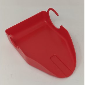 Udl�bsslidsk til maskine str. 3 i plast, r�d