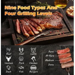 Trdls termometer til ovn og grill