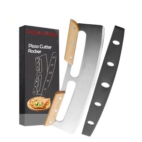 Pizzakniv med trgreb 35cm