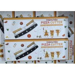 Pizzakniv med trgreb 35cm