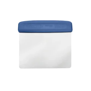 Dejskraber st�l 12x12 cm, bl�, detekterbar