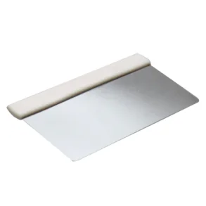 Dejskraber fleksibel st�l 20x11cm, hvid, afrunde hj�rner