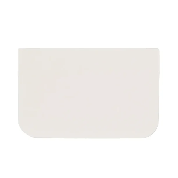 Plastskraber lige med afrunde hj�rner 11,7x7,3cm