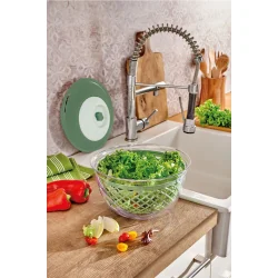 Salatslynge med serveringssk�l