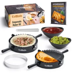 Empanada-s�t med forme og opskriftsbog