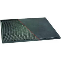 Dobbelt grillbageplade med diagonale riller GN-2/3 H=2 cm