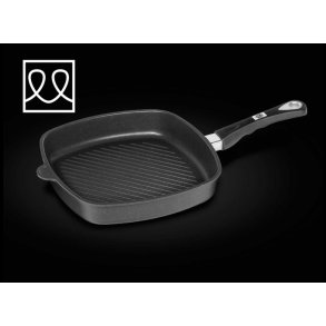AMT Gastroguss induktions grillpande 28x28 cm H=5 cm