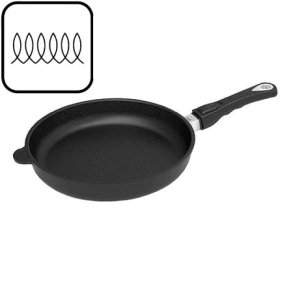 AMT Gastroguss pande 28 cm H=5 cm med aftageligt greb - World Best Pan