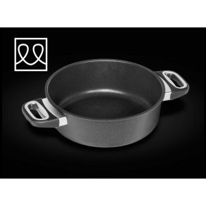 AMT Gastroguss braiseringspande 24 cm H=8 cm INDUKTION
