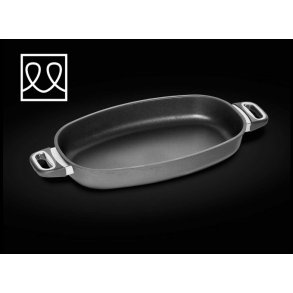 AMT Gastroguss induktions stegegryde 3 liter 40x24 cm H=7 cm 