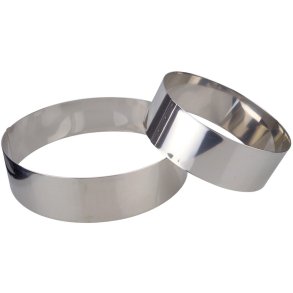 Ring, Kage/dessertring rund �60 mm H=30 Rustfri