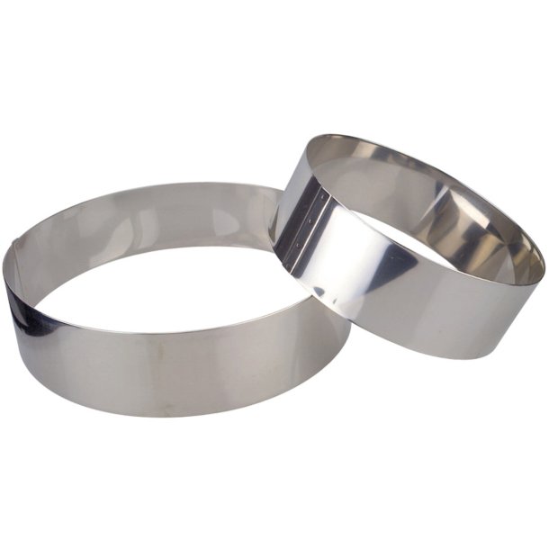 Ring, Kage/dessertring rund �60 mm H=30 Rustfri