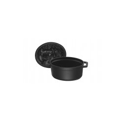 Staub cocotte "Gris" 17 cm, sort 