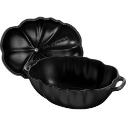 Staub tomatcocotte, sort oval 26 cm