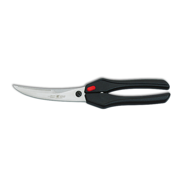 Zwilling fjerkrsaks 23 cm rustfri stl og sort plast