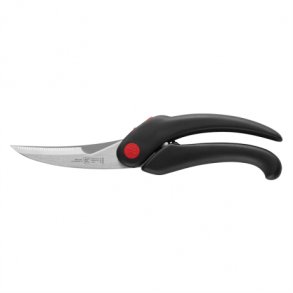 Zwilling fjerkrsaks 25 cm rustfri stl og sort plast