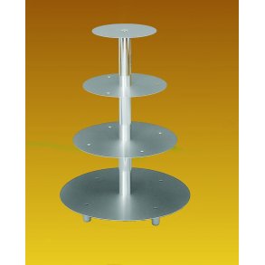 Kagestativ 4 etager 20, 26, 32 40 cm