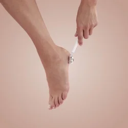 Zwilling fodhvl, hvid med sikkerhedsklemme