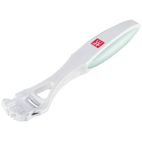 Zwilling fodhvl, hvid med sikkerhedsklemme