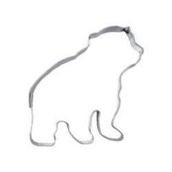 Udstikker isbjrn 7 cm i rustfri stl