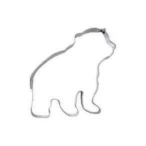 Udstikker isbjrn 7 cm i rustfri stl