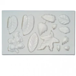 Silikone Deko-Flex form til blade