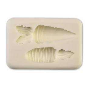 Silikone Deko-Flex form til gulerod med top