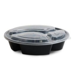 Madboks med 3 rum og l�g (genanvendelig)