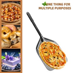 Pizzaspade IO perforeret 30 cm 35 cm greb