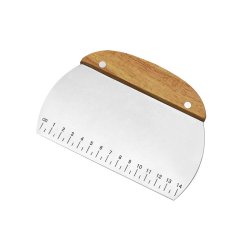 Dejskraber, rustfri stl med tr hndtag