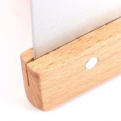 Dejskraber med lyst trgreb 12x15 cm