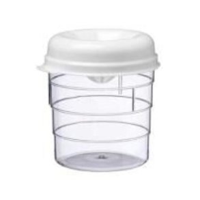 Meljvner, plast 400 ml. med citruspresser