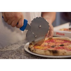 Pro. Pizzahjul 10 cm, dobbelt GI Metal