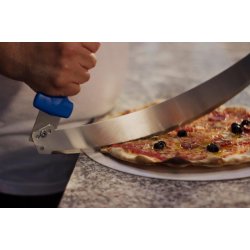 Pizzaskrer vuggekniv fra GI Metal "Pizza Rocker Cutter"