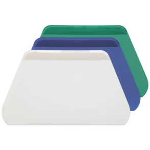 Plastskraber gul, konisk 20,5x12,5 cm