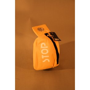 Drstop, sandsk i gul med je