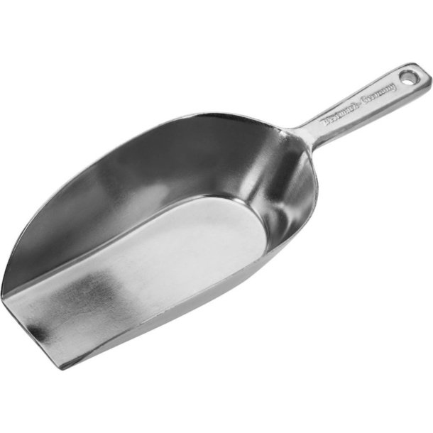 Melskovl / Skuffeske til ca. 500 g., st�bt aluminium