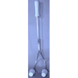 Krustadejern dobbelt, med riller og trhndtag