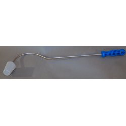 Krustadejern enkelt, med riller og plasthndtag