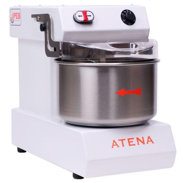 Spirallter ATENA til 6 kg dej 230v, hvid, frit leveret
